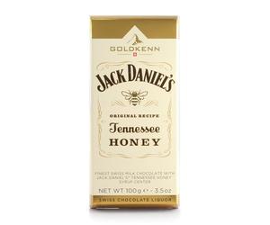 Jack Daniel's Tennessee Honey Liqueur Chocolate Bar, 100 g Goldkenn