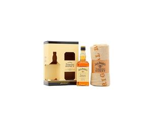 Jack Daniel's - Tennessee Honey Whiskey Liqueur 70cl 35% ABV Towel Gift Pack