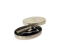 Jack Daniel's travel grooming kit in oval Mr Jack tin