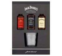 Jack Daniel's Trio & Glass Gift Set