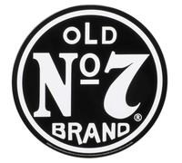 Jack Daniel's Vintage Old NO.7 Round Metal Tin Sign JD-35517