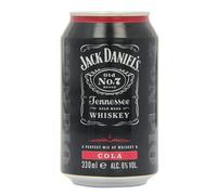 Jack Daniel's Whiskey Cola Mix Can RTD 330ml