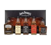 Jack Daniels Whiskey Family of Brands Miniature Pack 5 cl (5x 5cl Bottles)