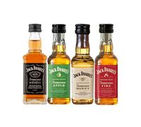Jack Daniel's Whiskey Quad Miniature Pack, 4 x 5 cl