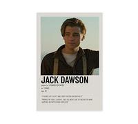 Jack Dawson - Titanic Canvas Poster Bedroom Decor Sports Landscape Office Room Decor Gift Unframe-style 08x12inch(20x30cm)