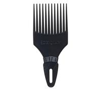 Jack Dean by Denman (Black) Curl Volumiser Comb for Separating, Styling, Defining, Enhancing & Boosting Curls (D17)