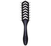 Jack Dean by Denman D200 Flexible Vent Brush for Blow Drying - Styling Hair Brush for Wet Dry Curly Thick Straight Hair - For Women and Men (Black)