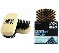 Jack Dean Gentlemens Military Brush JDMB55 Wood