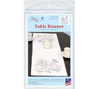 Jack Dempsey Needle Art Wildflowers Table Runner