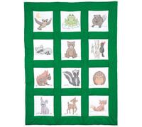 Jack Dempsey Needle Art Woodland Animals Nursery Quilt Blocks