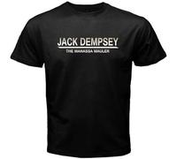 Jack Dempsey The Manassa Mauler Boxing Legend Men's T-Shirt Black L