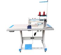 Jack F6 Industrial Sewing Machine Direct Drive Lockstitch, 5000 SPM, Quiet Energy Saving Motor, Fully Assembled with Table & Stand, Juki DDL-8700 Alternative for Tailoring & Garment Work