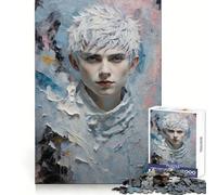 Jack Frost Jigsaw 1000 Pieces for Teenagers Brain Exercise Clean Joint Home Activity Night Fun (38x52cm)
