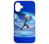 Jack Frost Winter Scene Case for iPhone 16 Plus