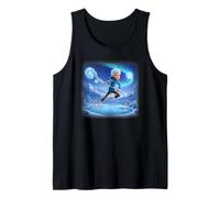 Jack Frost Winter Scene Tank Top