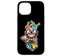 Jack in the Box Clown Jester Spooky Creepy Case for iPhone 15
