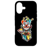 Jack in the Box Clown Jester Spooky Creepy Case for iPhone 17