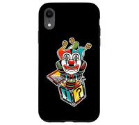 Jack in the Box Clown Jester Spooky Creepy Case for iPhone XR