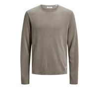 Jack & Jone Leo Round Neck Sweater Marron M