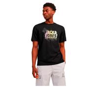 Jack & Jones 12257908 Map Summer Logo Short Sleeve T-shirt