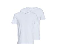 Jack & Jones 2 Pack Mens O-Neck T-Shirt Plain Casual Tee For Men,Size - S TO 2XL
