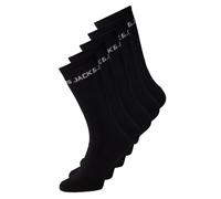JACK & JONES 5 Pack Cotton Rich Socks Black