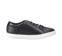 Jack & Jones And Mens Galaxy Leather Trainers (Anthracite) - Grey - Size UK 12
