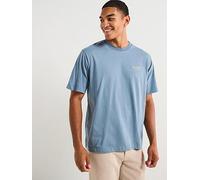 Jack & Jones Archive Graphic Short Sleeve T-Shirt, Blue Mirage, Size M, Men Blue Mirage
