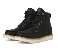 JACK & JONES Men's Jfwarchway PU Moc Boot Lace-Up Boots, charcoal, 12 UK