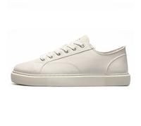 Jack & Jones Aspire Mens Canvas Trainers Casual Designer Fashion Sneakers White