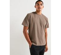 Jack & Jones Austin Short Sleeve Crew Neck T-Shirt, Falcon, Size S, Men Falcon