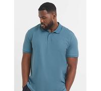 JACK&JONES PLUS Men's Jjeaustin Polo SS Noos Pls Shirt, Ocean View/Detail: Classic, 6XL