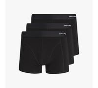 JACK & JONES Men's Jacbasic Bamboo Trunks 3 Pack Noos Boxer Shorts, Black. Details: Black, S