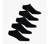 Men's Jack & Jones BASIC MULTI SHORT Mens Cotton Mix 5 Pack Socks Black - Size: 6.5/7.5/6/8.5/11/8/7/9.5/9/10/10.5