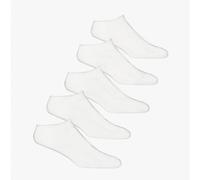 Jack & Jones BASIC MULTI SHORT Mens Cotton Mix 5 Pack Socks White - One Size - White