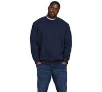JACK & JONES Mens Edge 4 GSM Crew Sweat | Knit Fit, Plain Colour, Long Sleeves, Casual, Max. 40°C on gentle cycle