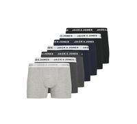 JACK & JONES Basic Trunks Boxershorts Men (7-pack: Light Grey/White/Black/Grey/Dark Blue) - M