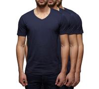 Jack & Jones Basic V-Neck Men's T-Shirt - Blue - X-Large