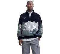 Jack & Jones Bear Mountain Teddy T25 Half Zip Sweatshirt