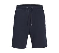 JACK & JONES Bermuda Sweat Shorts Comfort Fit Knee-Length Trousers with Side Pockets