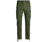 Jack & Jones Big & Tall Mens Cargo Combat Trouser Loose Fit Cotton Stretch Pants