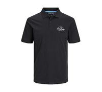 Jack & Jones Big & Tall Polo Shirt Black
