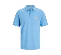 Jack & Jones Big & Tall Polo Shirt Sea Blue