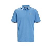 Jack & Jones Big & Tall Polo Shirt Sea Blue