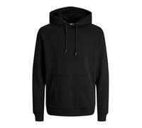 JACK & JONES Black Jjebradley Noos Hooded Sweatshirt, M, M UK