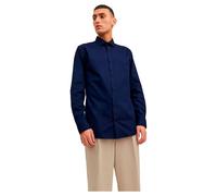 JACK & JONES Men's Jprblaparker Shirt L/S Noos, Perfect Navy/fit: Slim fit, XL