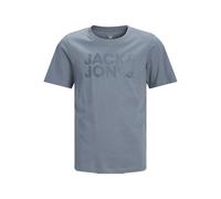 JACK & JONES Blue Mirage Jjecorp Logo Tee SS O-Neck Noos Jnr, 176, 176 UK
