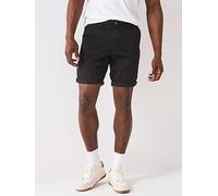 Jack & Jones Bowie Chino Shorts - Black, Black, Size 2Xl, Men Black