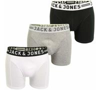 Jack & Jones Sense Boxers 3 Units Grey S Men