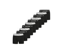 JACK & JONES Boxer Shorts Men's 10 Pack Cotton Basic Trunks Jacanton Underpants Underwear Retro Shorts Set Boxer Shorts Stretch Black White S M L XL XXL 3XL, 5x Black/Black & 5x Black/White (12284977